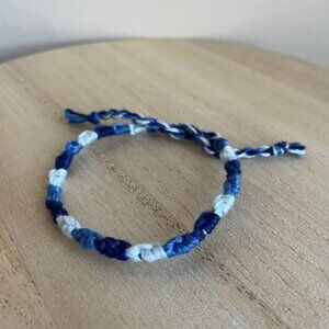 Asher Bracelet, anklet, trendy, comfortable, tie, embroidery thread, woven, gift